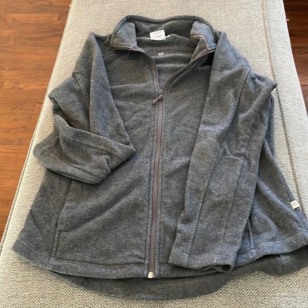 Grey Magellan fleece jacket